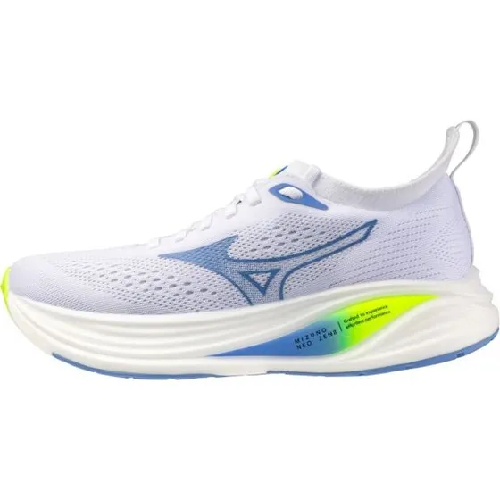 Mizuno Neo Zen 2 Laufschuh Damen - Weiß/Blau/Gelb