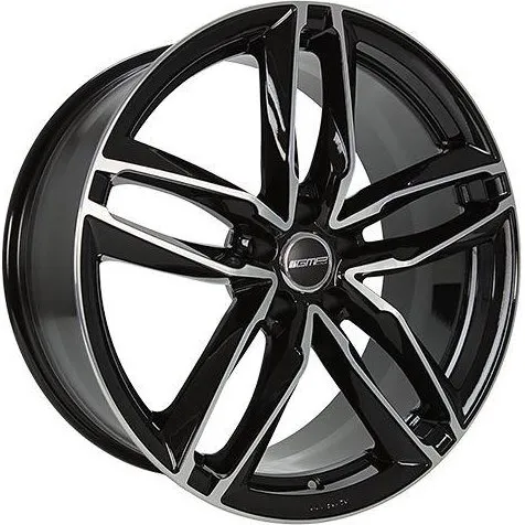 GMP ATOM Felge 8.5Jx19 5x112 ET25 schwarz diamantgeschliffen