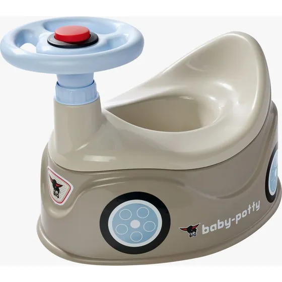 BIG Bobby Car Töpfchen - Lern-Töpfchen mit Lenkrad und Hupe