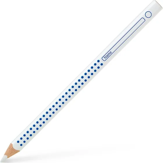 Faber-Castell Jumbo Grip Heft- und Tafelstift Weiß