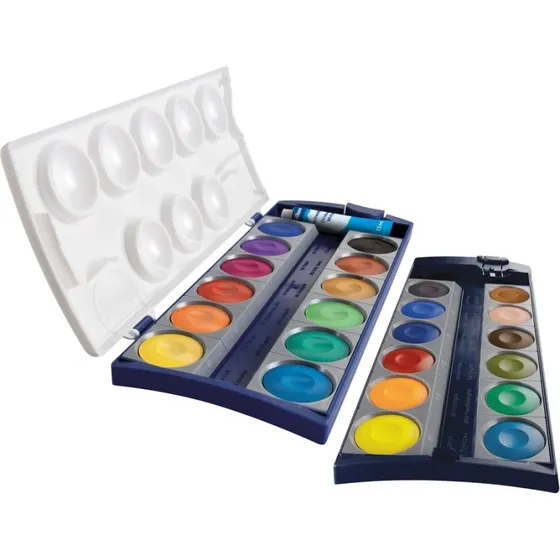 Pelikan Deckfarbkasten K24 - 24 Farben inkl. Deckweiß