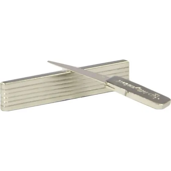 Zahnstocher mit 925er Silberblatt - Flach, 6 cm