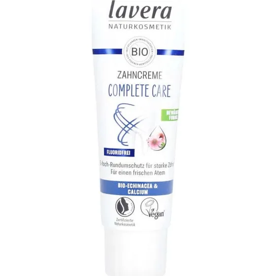 Lavera Complete Care Zahncreme fluoridfrei, 75 ml