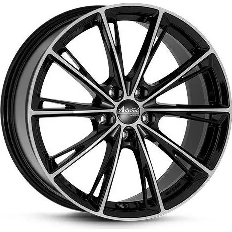 OXXO WHEELS PREDATOR BLACK 7.5Jx17 5x100 ET40 Schwarz Poliert
