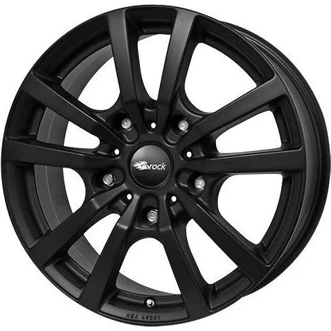 RC-DESIGN RC25T Felge 6,5Jx16 5x112 ET52 Schwarz Klar Matt