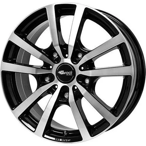 RC-DESIGN RC25T Felge 6.5Jx16 5x114.3 ET47 schwarz glanz voll-poliert