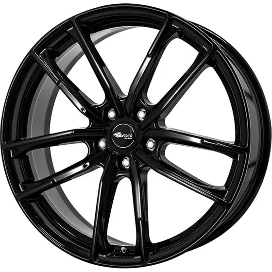 BROCK B38 Felge 19 Zoll 8.0Jx19 5x112 ET40 Schwarz Glanz