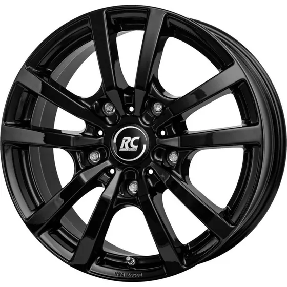 RC-DESIGN RC25T Felge 6.5Jx16 5x130 ET60 Schwarz Glanz