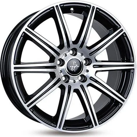 Keskin Wheels KT16 Dynamic 8.0Jx18 5x112 ET30 Schwarz Poliert