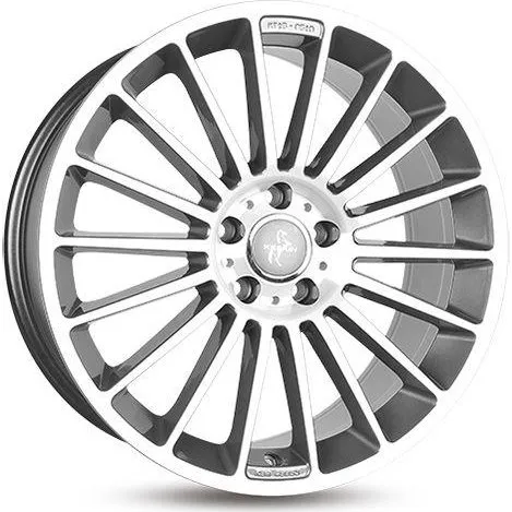 KESKIN KT15 SPEED Felge 7Jx17 5x112 ET38 Palladium Front Polished