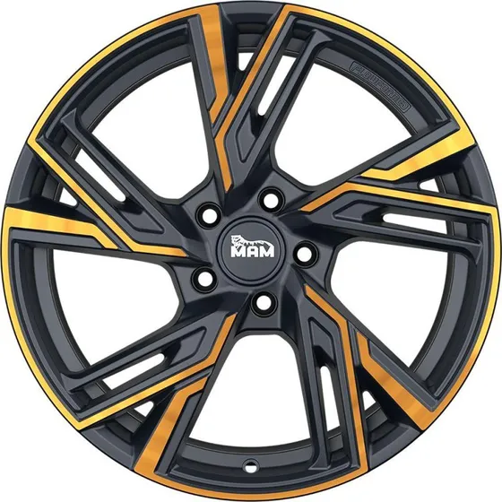MAM Wheels MAM RS5 Felge 8.5Jx20 Matt Schwarz/Copper 5x114.3