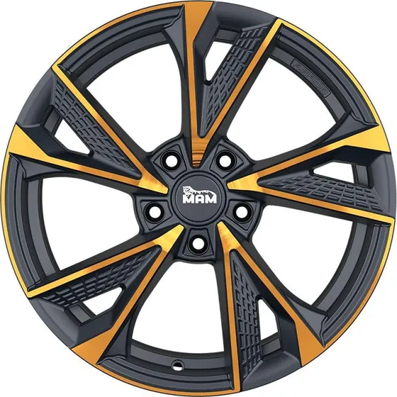 MAM Wheels RS6 Matt Schwarz/Kupfer 18 Zoll 8.0Jx18 ET30