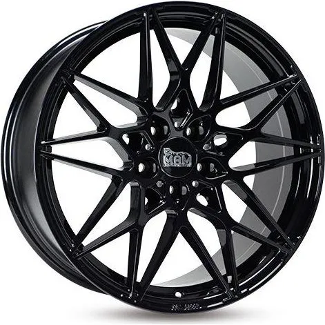 MAM Wheels MAM B2 Felge 8.5Jx19 5x120 ET35 Schwarz lackiert