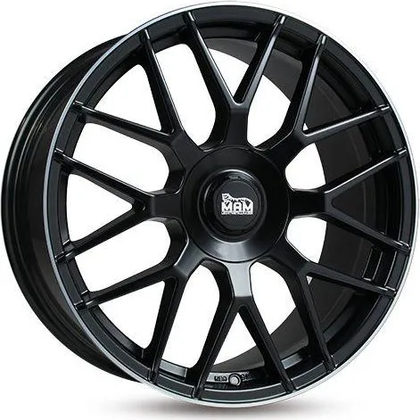 MAM Wheels MAM GT.1 Felge 8.0Jx18 Matt Schwarz 5x108 ET45