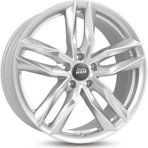 MAM Wheels MAM RS3 Felge 19 Zoll Silber 8.5Jx19 5x114.3 ET45