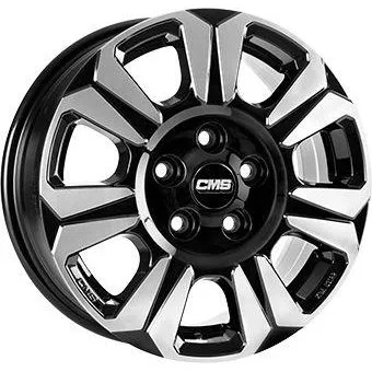 CMS C31-DB Heavy Duty Felge 6.5Jx17 6x139.7 ET48 Diamond Black