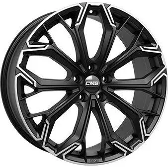 CMS C37-PDMB Felge 19 Zoll 8.0Jx19 5x114.3 ET45 Diamant Schwarz