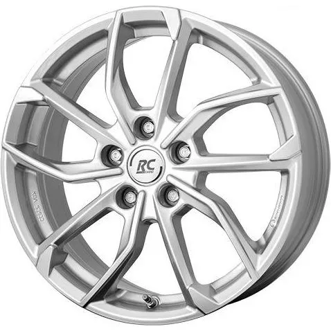 RC-DESIGN RC34 Felge 19 Zoll 7.5Jx19 5x114.3 ET51 Kristallsilber