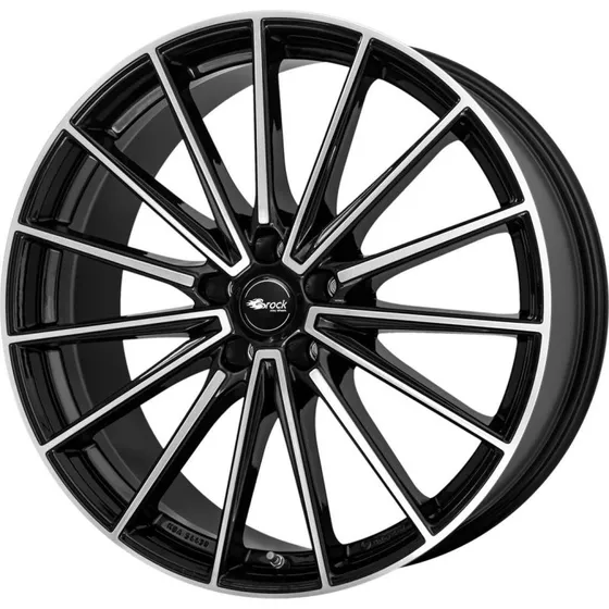 BROCK B43 Felgen 20 Zoll 8.0Jx20 5x112 ET46 schwarz glanz poliert