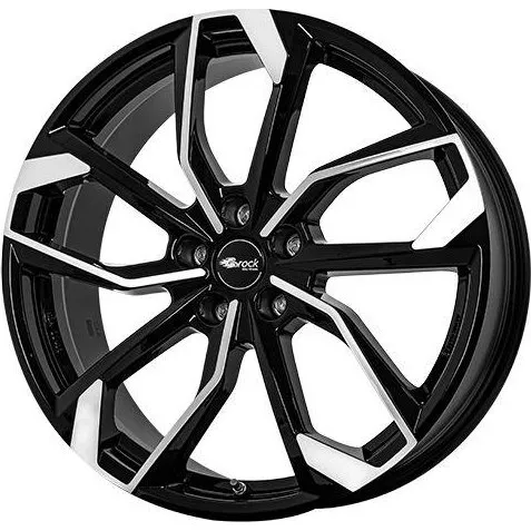 RC-DESIGN RC34 Felge 8.0Jx19 5x108 ET48.5 schwarz glanz voll-poliert