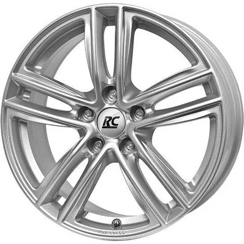 RC-DESIGN RC27 Felge 19 Zoll 8.0Jx19 5x108 ET48.5 Kristallsilber