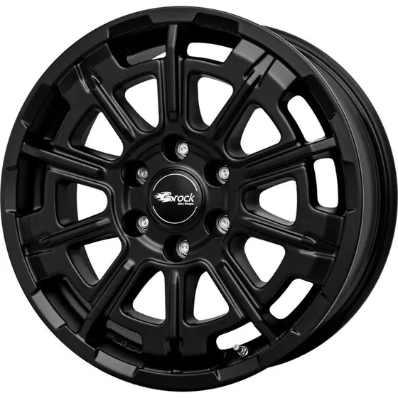 BROCK B45-6L Felge 17 Zoll Satin Black Matt 7.0Jx17 6x120 ET45