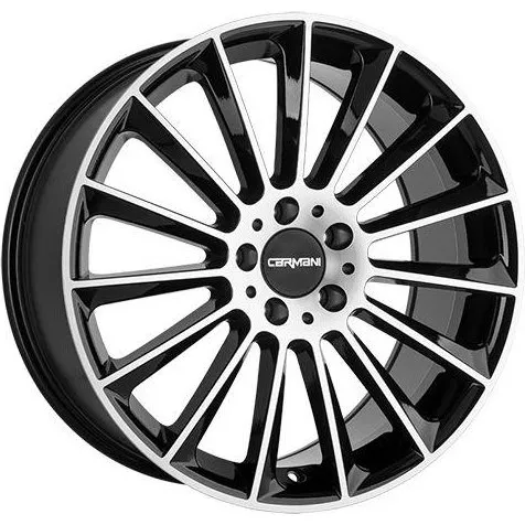 CARMANI CA 17 FRITZ Felge 18 Zoll 8.0Jx18 5x112 ET43 Schwarz Poliert