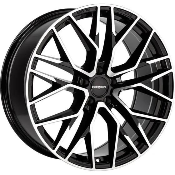CARMANI CA 20 Ludwig Felge 19 Zoll 8.5J 5x112 ET45 Black Polish