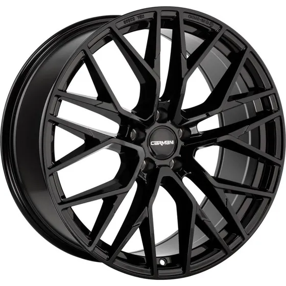 CARMANI CA 20 Ludwig Felgen 19 Zoll 8.5J 5x112 ET45 Schwarz Matt