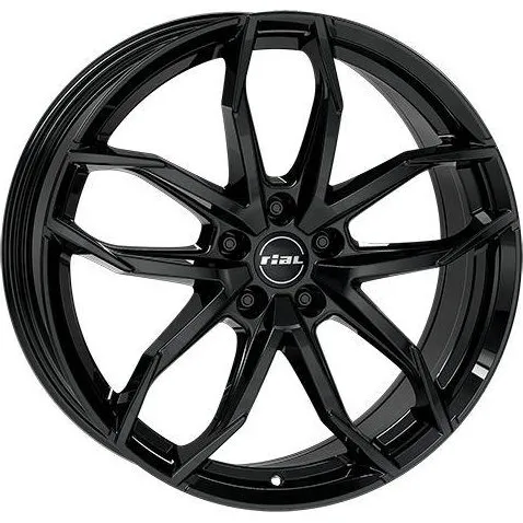 RIAL LUCCA Felgen 17 Zoll 6.5Jx17 4x100 ET45 Diamantschwarz