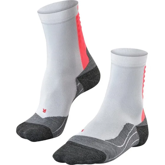 Falke Achilles S Socken Weiß/Neon Rot