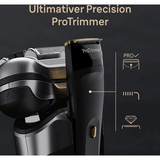 Braun Series 9 Pro+ 9525s Noble Metal Graphite mit PowerCase