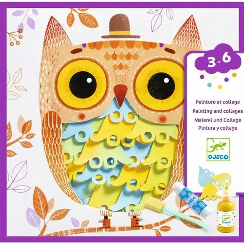 Djeco Oh, it's fantastic Mal- & Collage-Set 3+