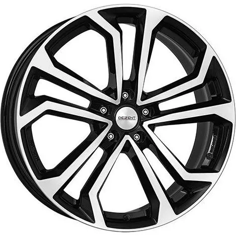 DEZENT TA DARK Felge 7.5Jx18 5x114.3 ET40 Schwarz/Poliert