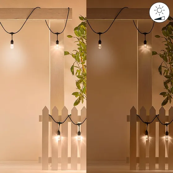 WiZ String Lights LED-Außenlichterkette, 14,8 m, CCT & RGB