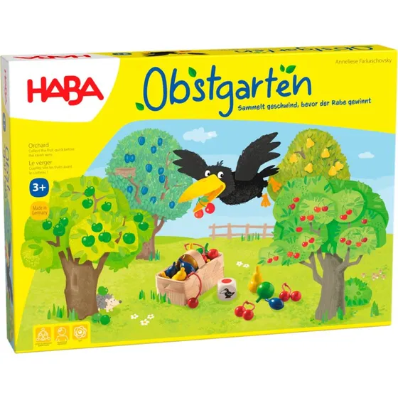 Haba Obstgarten 4170  Holzspiel fr Kinder ab 3 Jahren