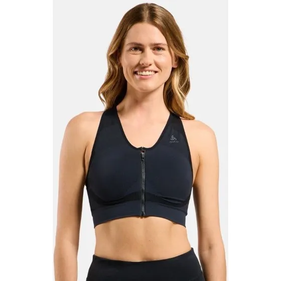Odlo Seamless High Sports Bra Schwarz Damen Gr. M
