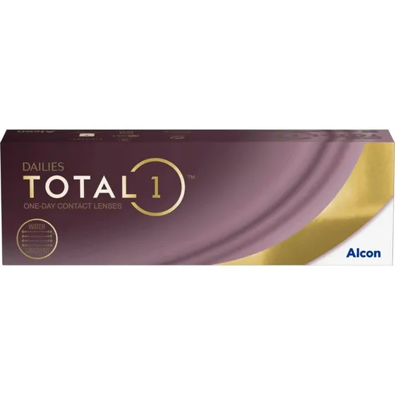 Alcon Dailies Total 1 Kontaktlinsen -2.25, 30 Stück, BC 8.5