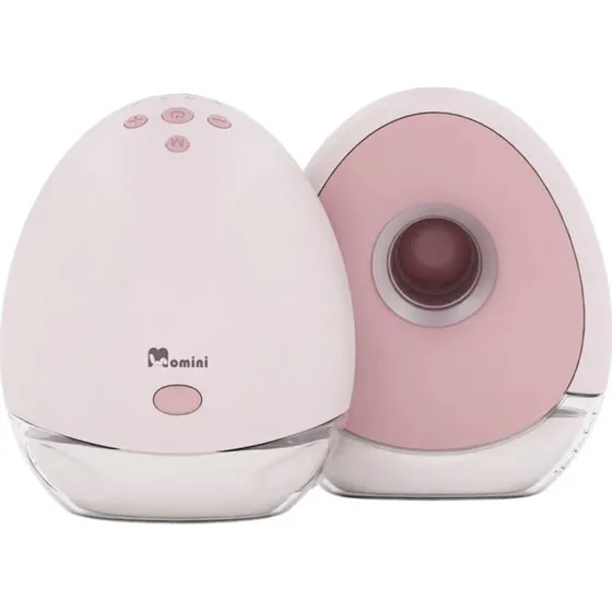 Momini TwinHarmony Kabellose Doppel-Milchpumpe mit 4 Phasen