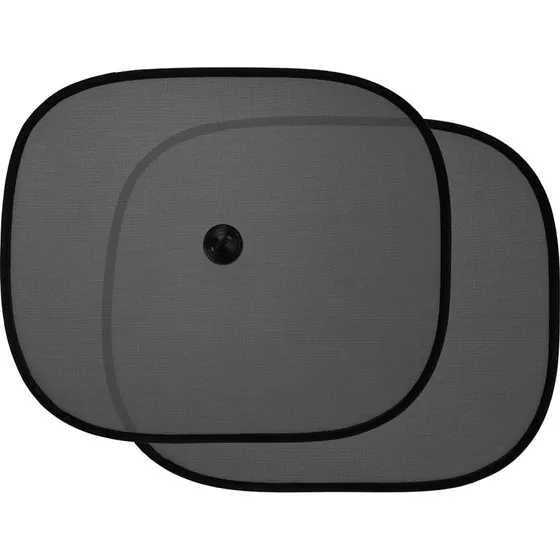 Ackuku Sonnenschutz für das Auto, 2er-Pack, Schwarz