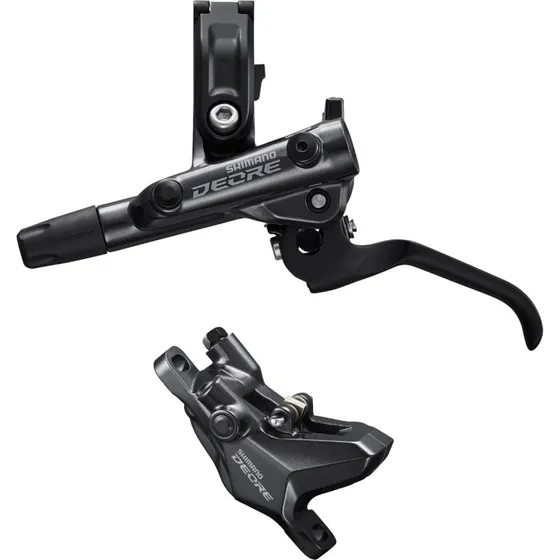 Shimano BR-M6100/BL-M6100 Deore Bled Bremshebel + Post Mount 2-Pot-Kaliber
