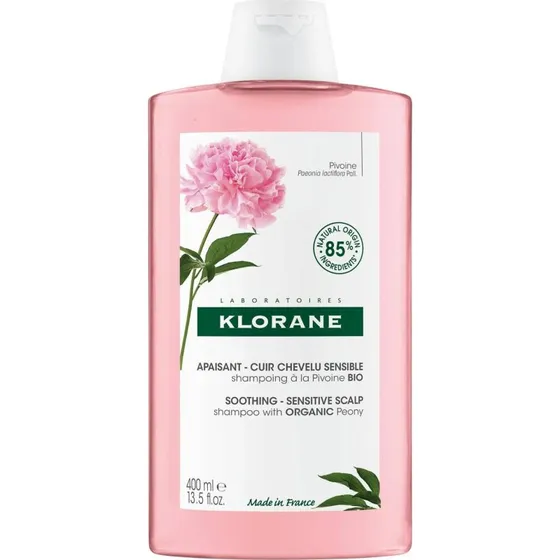 Klorane Shampoo mit BIO Pfingstrose, beruhigend, 400 ml