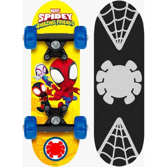Stamp S.A.S. Spidey and His Amazing Friends Skateboard, Gelb