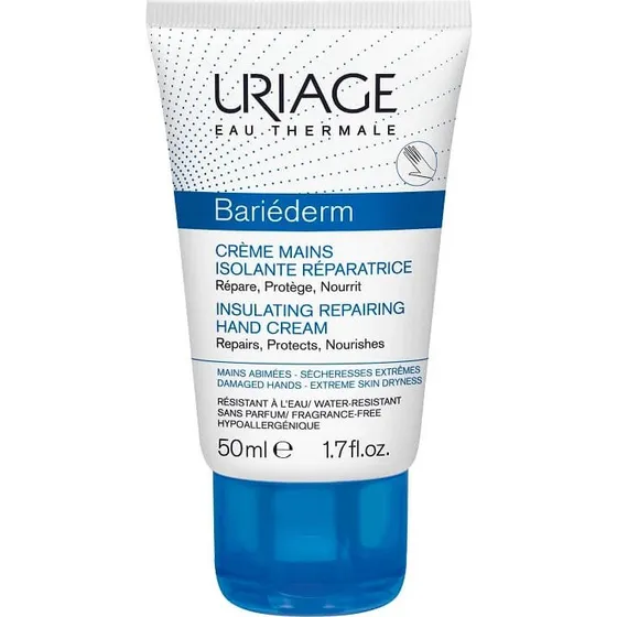 Uriage Bariéderm Cica Isolierende Reparierende Handcreme, 50 ml