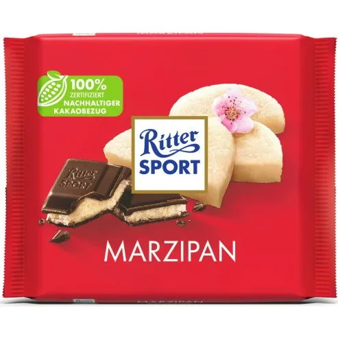 Ritter Sport Marzipan Schokolade, 100g