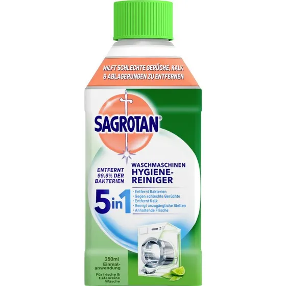 Sagrotan Waschmaschinen Hygiene-Reiniger 5in1, 250ml
