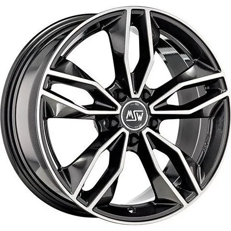 MSW 71 Felge 19 Zoll 8.5Jx19 5x114.3 ET35 Gloss Dark Grey