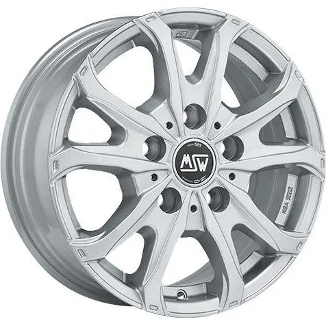 MSW 48 VAN Felge 17 Zoll 5x112 ET51 Silber
