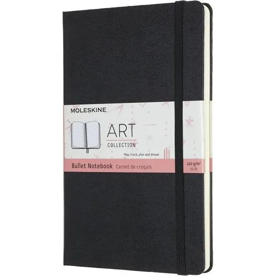 Moleskine Bullet Notebook Large A5 Punkteraster Schwarz