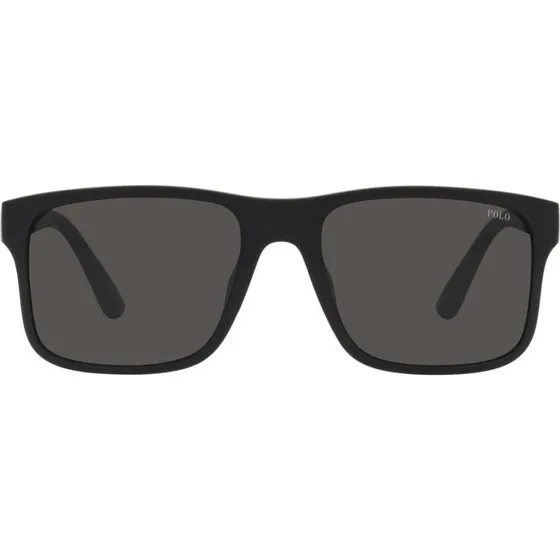 Polo Ralph Lauren PH4195U Sonnenbrille Herren Schwarz Grau 57mm